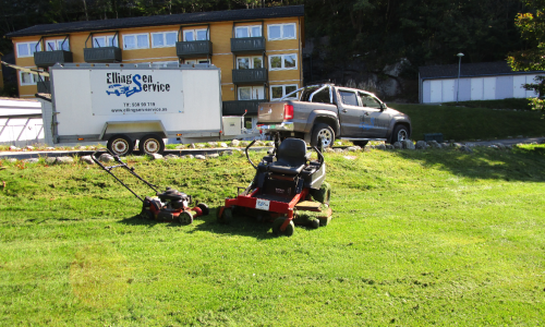 Plenklippere, skaphenger, Volkswagen Amarok pickup